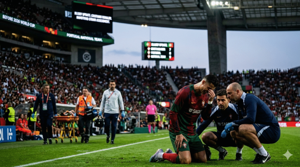 Cristiano Ronaldo has suffered a hamstring tendon injury. His club Al-Nassr confirmed the update on Tuesday.