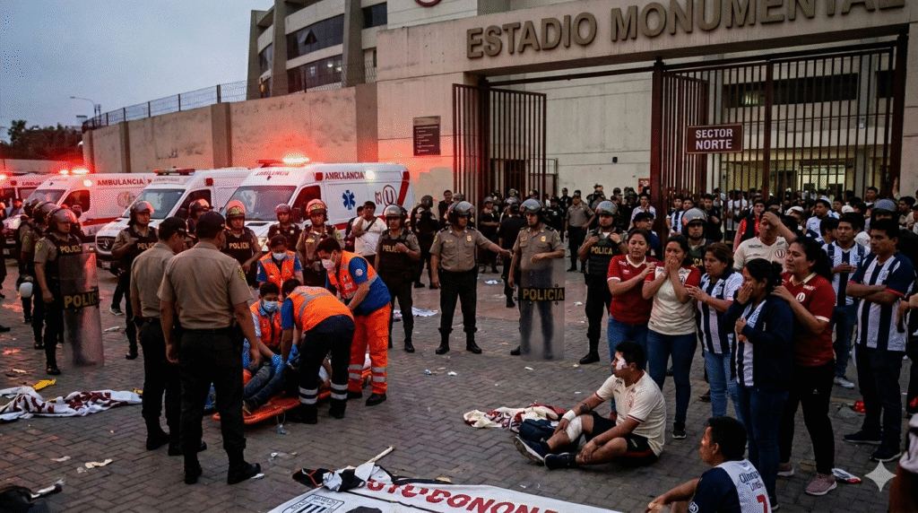 One Dead, 47 Injured in Peru Football Derby Stadium Incident